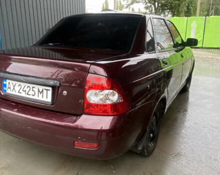 Красный ВАЗ 2170 Priora, объемом двигателя 1.6 л и пробегом 185 тыс. км за 2050 $, фото 6 на Automoto.ua