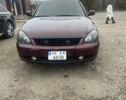 Красный ВАЗ 2170 Priora, объемом двигателя 1.6 л и пробегом 197 тыс. км за 3150 $, фото 5 на Automoto.ua