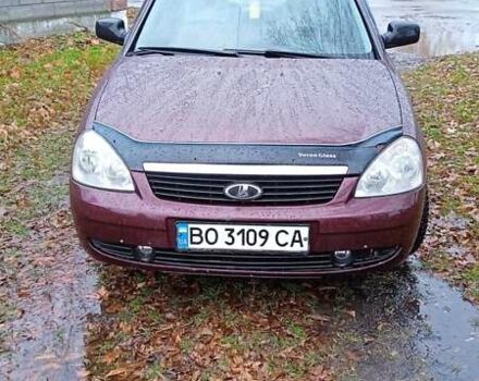 Красный ВАЗ 2170 Priora, объемом двигателя 1.6 л и пробегом 238 тыс. км за 1799 $, фото 6 на Automoto.ua