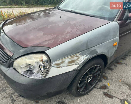 Червоний ВАЗ 2170 Priora, об'ємом двигуна 1.6 л та пробігом 230 тис. км за 1600 $, фото 11 на Automoto.ua
