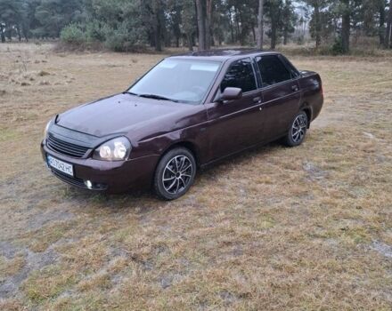 Червоний ВАЗ 2170 Priora, об'ємом двигуна 1.6 л та пробігом 130 тис. км за 1500 $, фото 1 на Automoto.ua