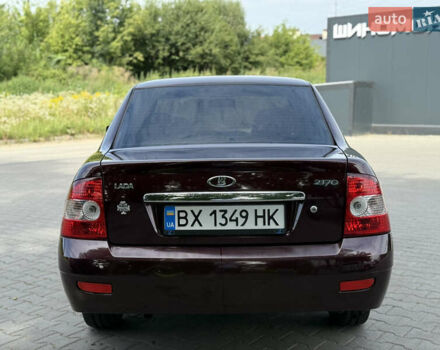 Красный ВАЗ 2170 Priora, объемом двигателя 1.6 л и пробегом 95 тыс. км за 3499 $, фото 3 на Automoto.ua