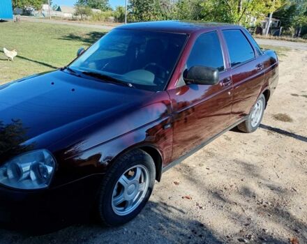 Красный ВАЗ 2170 Priora, объемом двигателя 1.6 л и пробегом 150 тыс. км за 2900 $, фото 7 на Automoto.ua