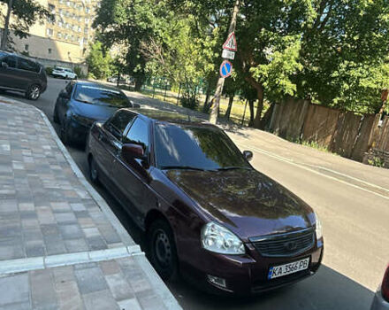 Красный ВАЗ 2170 Priora, объемом двигателя 1.6 л и пробегом 85 тыс. км за 4150 $, фото 2 на Automoto.ua
