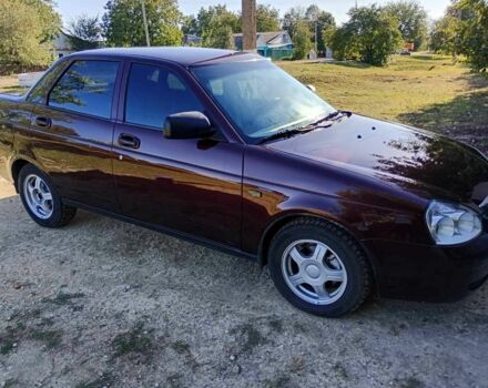 Красный ВАЗ 2170 Priora, объемом двигателя 1.6 л и пробегом 150 тыс. км за 2900 $, фото 6 на Automoto.ua