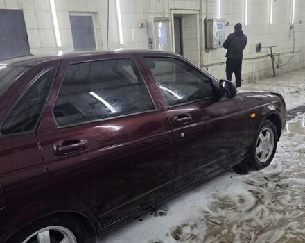 Красный ВАЗ 2170 Priora, объемом двигателя 1.6 л и пробегом 154 тыс. км за 3400 $, фото 3 на Automoto.ua