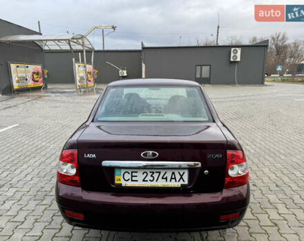 Красный ВАЗ 2170 Priora, объемом двигателя 1.6 л и пробегом 59 тыс. км за 2800 $, фото 6 на Automoto.ua