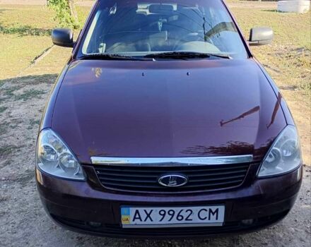 Красный ВАЗ 2170 Priora, объемом двигателя 1.6 л и пробегом 150 тыс. км за 2900 $, фото 5 на Automoto.ua