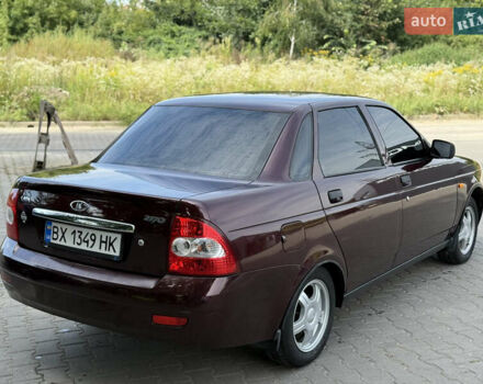 Красный ВАЗ 2170 Priora, объемом двигателя 1.6 л и пробегом 95 тыс. км за 3499 $, фото 4 на Automoto.ua
