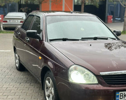 Красный ВАЗ 2170 Priora, объемом двигателя 1.6 л и пробегом 94 тыс. км за 4100 $, фото 1 на Automoto.ua