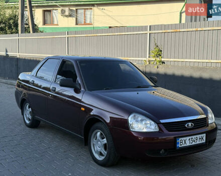 Красный ВАЗ 2170 Priora, объемом двигателя 1.6 л и пробегом 95 тыс. км за 3499 $, фото 6 на Automoto.ua