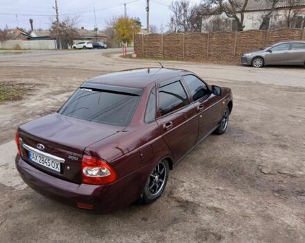 Красный ВАЗ 2170 Priora, объемом двигателя 1.6 л и пробегом 160 тыс. км за 4200 $, фото 2 на Automoto.ua