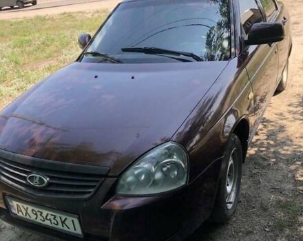 Красный ВАЗ 2170 Priora, объемом двигателя 1.6 л и пробегом 300 тыс. км за 3000 $, фото 4 на Automoto.ua