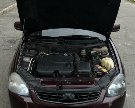 Красный ВАЗ 2170 Priora, объемом двигателя 1.6 л и пробегом 134 тыс. км за 3200 $, фото 7 на Automoto.ua