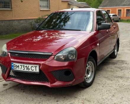 Червоний ВАЗ 2170 Priora, об'ємом двигуна 1.6 л та пробігом 127 тис. км за 2300 $, фото 1 на Automoto.ua