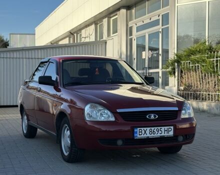 Червоний ВАЗ 2170 Priora, об'ємом двигуна 1.6 л та пробігом 249 тис. км за 1899 $, фото 1 на Automoto.ua