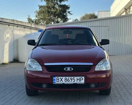 Червоний ВАЗ 2170 Priora, об'ємом двигуна 1.6 л та пробігом 249 тис. км за 1899 $, фото 1 на Automoto.ua