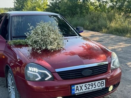 Червоний ВАЗ 2170 Priora, об'ємом двигуна 1.6 л та пробігом 105 тис. км за 2800 $, фото 1 на Automoto.ua