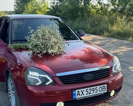 Червоний ВАЗ 2170 Priora, об'ємом двигуна 1.6 л та пробігом 105 тис. км за 2800 $, фото 1 на Automoto.ua