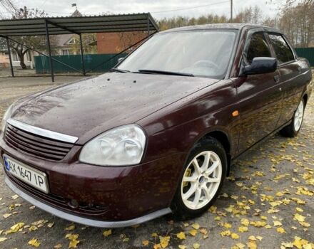 Красный ВАЗ 2170 Priora, объемом двигателя 1.6 л и пробегом 190 тыс. км за 2800 $, фото 1 на Automoto.ua