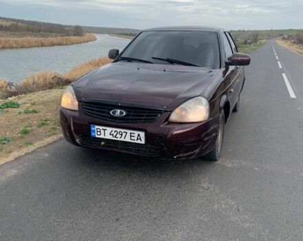 Красный ВАЗ 2170 Priora, объемом двигателя 1.6 л и пробегом 3 тыс. км за 1776 $, фото 1 на Automoto.ua