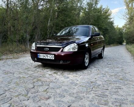 Червоний ВАЗ 2170 Priora, об'ємом двигуна 1.6 л та пробігом 205 тис. км за 1702 $, фото 1 на Automoto.ua