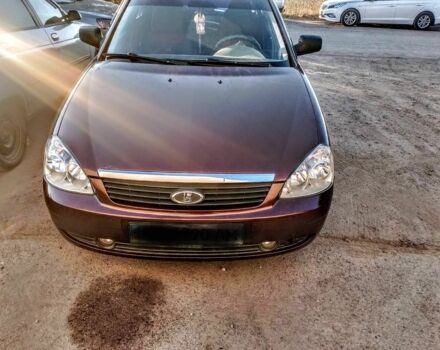 Красный ВАЗ 2170 Priora, объемом двигателя 1.6 л и пробегом 190 тыс. км за 2600 $, фото 1 на Automoto.ua