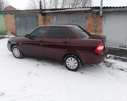 Красный ВАЗ 2170 Priora, объемом двигателя 1.6 л и пробегом 320 тыс. км за 2500 $, фото 1 на Automoto.ua