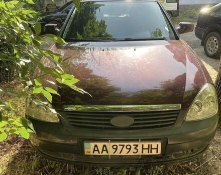 Красный ВАЗ 2170 Priora, объемом двигателя 1.6 л и пробегом 171 тыс. км за 2307 $, фото 1 на Automoto.ua