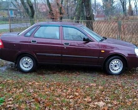 Красный ВАЗ 2170 Priora, объемом двигателя 1.6 л и пробегом 238 тыс. км за 1799 $, фото 1 на Automoto.ua