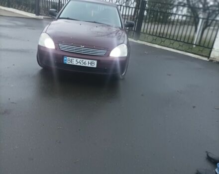 Червоний ВАЗ 2170 Priora, об'ємом двигуна 1.6 л та пробігом 204 тис. км за 1750 $, фото 1 на Automoto.ua