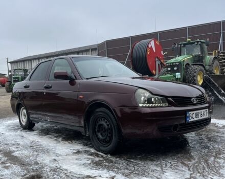 Червоний ВАЗ 2170 Priora, об'ємом двигуна 1.6 л та пробігом 170 тис. км за 1600 $, фото 1 на Automoto.ua