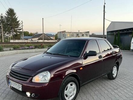 Красный ВАЗ 2170 Priora, объемом двигателя 1.6 л и пробегом 207 тыс. км за 1850 $, фото 1 на Automoto.ua