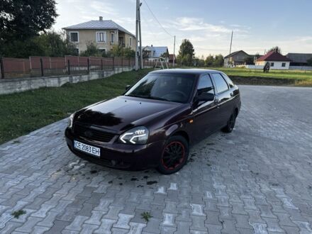 Червоний ВАЗ 2170 Priora, об'ємом двигуна 1.6 л та пробігом 210 тис. км за 1750 $, фото 1 на Automoto.ua
