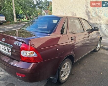 Червоний ВАЗ 2170 Priora, об'ємом двигуна 1.6 л та пробігом 101 тис. км за 1999 $, фото 1 на Automoto.ua