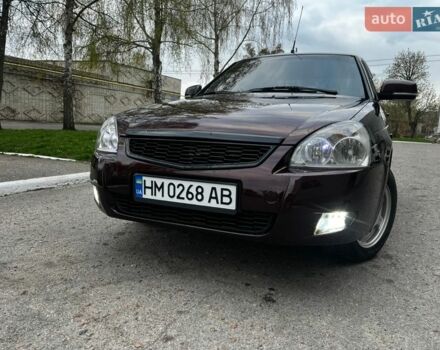 Красный ВАЗ 2170 Priora, объемом двигателя 1.6 л и пробегом 125 тыс. км за 3800 $, фото 1 на Automoto.ua