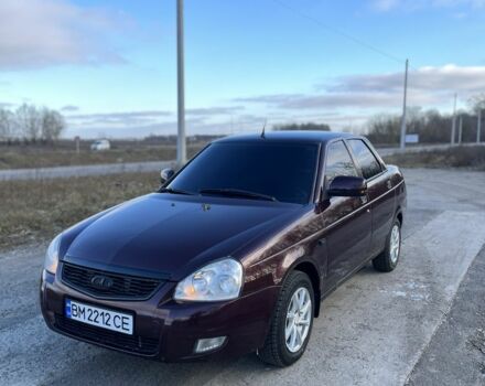 Красный ВАЗ 2170 Priora, объемом двигателя 1.6 л и пробегом 92 тыс. км за 4500 $, фото 1 на Automoto.ua