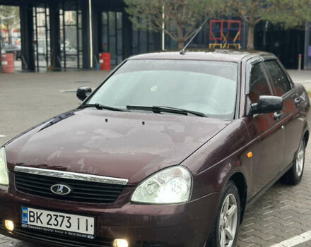 Красный ВАЗ 2170 Priora, объемом двигателя 1.6 л и пробегом 94 тыс. км за 4100 $, фото 1 на Automoto.ua
