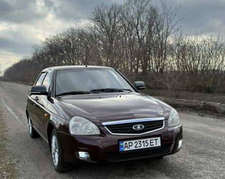 Красный ВАЗ 2170 Priora, объемом двигателя 1.6 л и пробегом 190 тыс. км за 3499 $, фото 1 на Automoto.ua