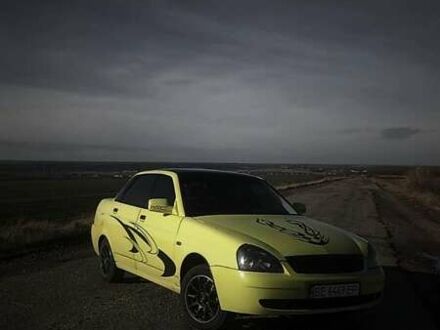 ВАЗ 2170 Priora 2008 в Николаеве на Automoto.ua Желтый ВАЗ 2170 Priora, объемом двигателя 1.6 л и пробегом 200 тыс. км за 2800 $, фото 1 на Automoto.ua