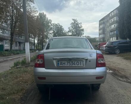 Сірий ВАЗ 2170 Priora, об'ємом двигуна 1.6 л та пробігом 200 тис. км за 2004 $, фото 1 на Automoto.ua