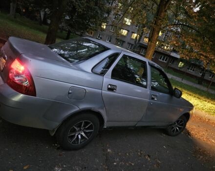 Серый ВАЗ 2170 Priora, объемом двигателя 1.6 л и пробегом 260 тыс. км за 1900 $, фото 4 на Automoto.ua