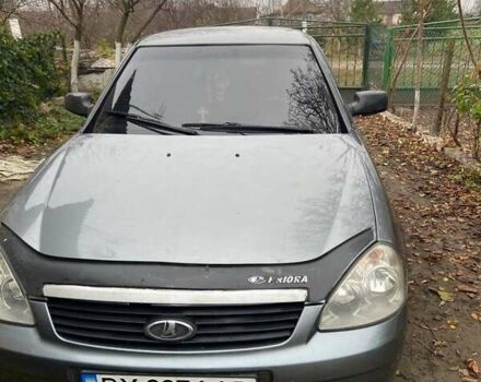 Серый ВАЗ 2170 Priora, объемом двигателя 1.6 л и пробегом 220 тыс. км за 2200 $, фото 6 на Automoto.ua