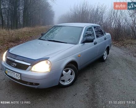 Сірий ВАЗ 2170 Priora, об'ємом двигуна 1.6 л та пробігом 193 тис. км за 1900 $, фото 10 на Automoto.ua