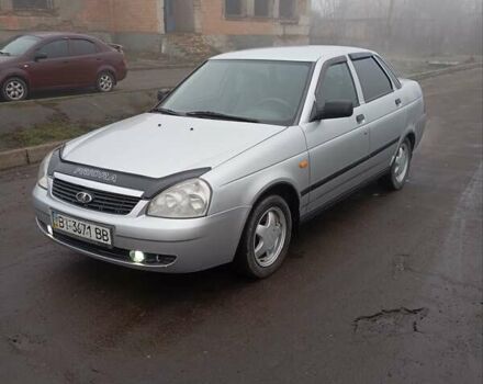 Серый ВАЗ 2170 Priora, объемом двигателя 1.6 л и пробегом 130 тыс. км за 2450 $, фото 1 на Automoto.ua