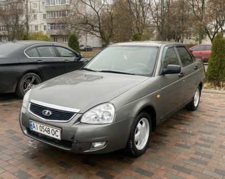 Серый ВАЗ 2170 Priora, объемом двигателя 1.6 л и пробегом 180 тыс. км за 2100 $, фото 1 на Automoto.ua