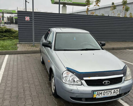 Серый ВАЗ 2170 Priora, объемом двигателя 1.6 л и пробегом 192 тыс. км за 1500 $, фото 1 на Automoto.ua