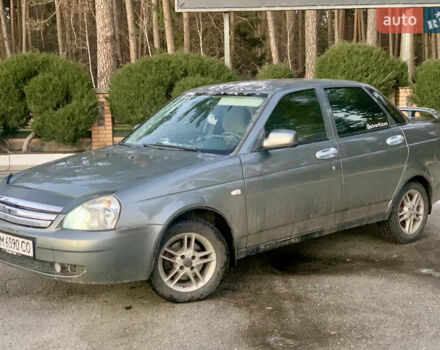 Сірий ВАЗ 2170 Priora, об'ємом двигуна 1.6 л та пробігом 143 тис. км за 1999 $, фото 1 на Automoto.ua