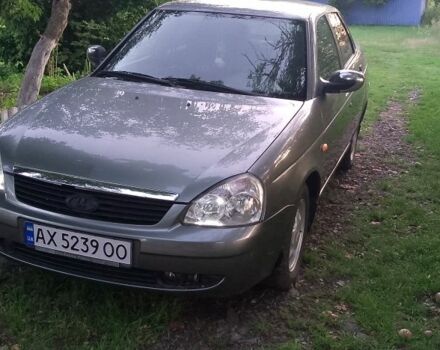 Серый ВАЗ 2170 Priora, объемом двигателя 1.6 л и пробегом 122 тыс. км за 2900 $, фото 4 на Automoto.ua