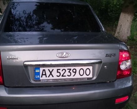 Серый ВАЗ 2170 Priora, объемом двигателя 1.6 л и пробегом 122 тыс. км за 2900 $, фото 3 на Automoto.ua